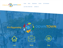 Tablet Screenshot of downtownsby.com